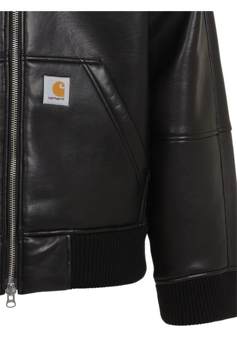 giacca shepton uomo nera CARHARTT WIP | I0359741LM.XX